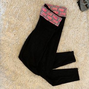 PINK Victoria's Secret Fold-Over Legging | Size: S